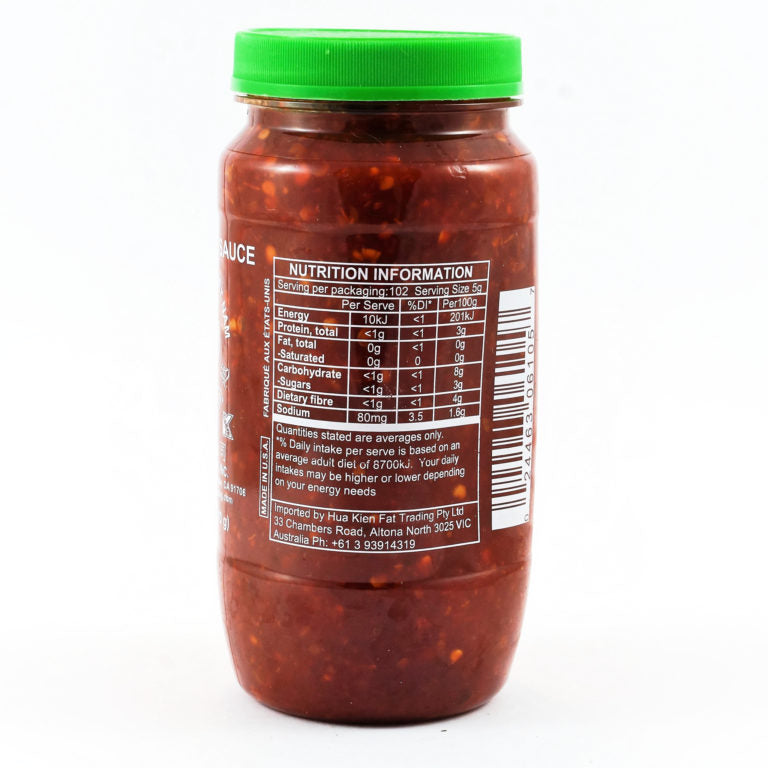 HUY FONG CHILLI GARLIC SAUCE 510G