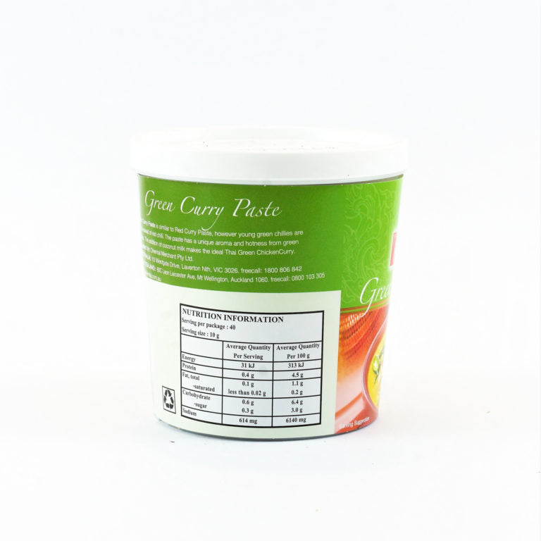 Mae Ploy Thai Green Curry Paste 400G