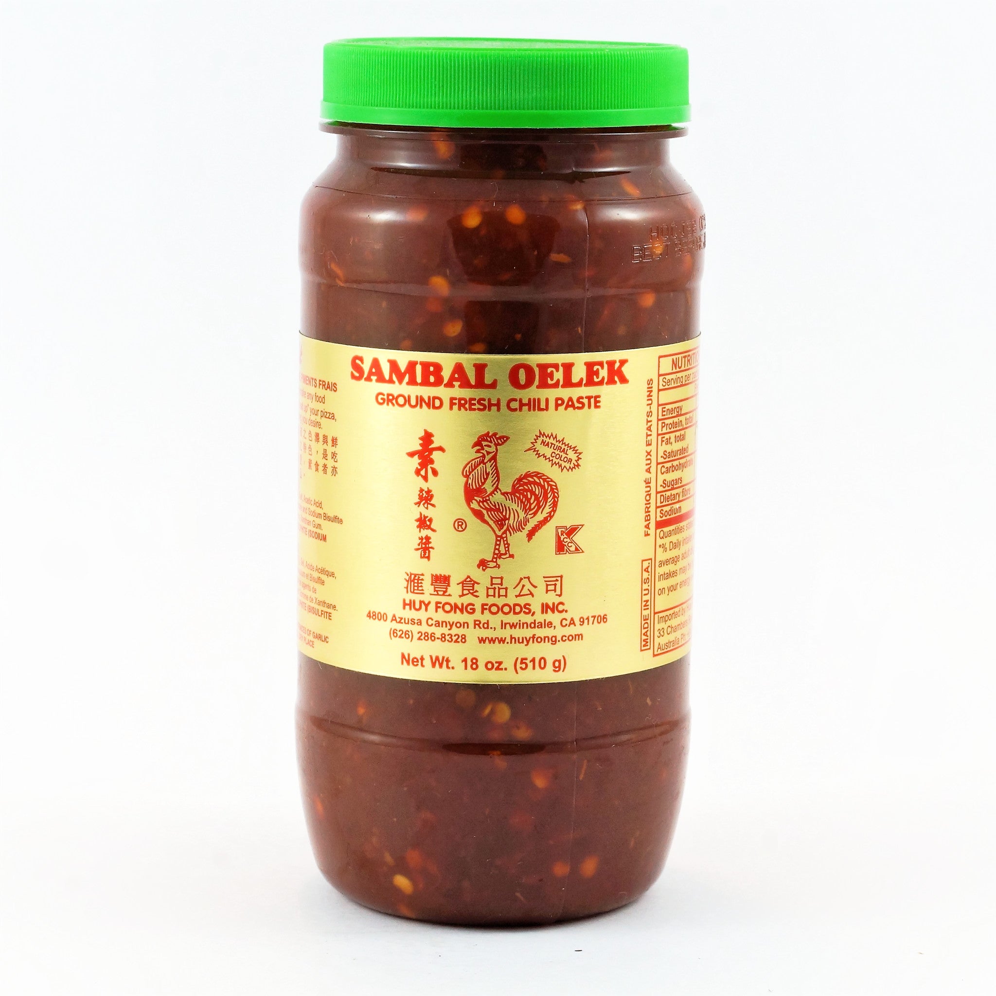 Huy Fong Sambal Oelek Paste 510g