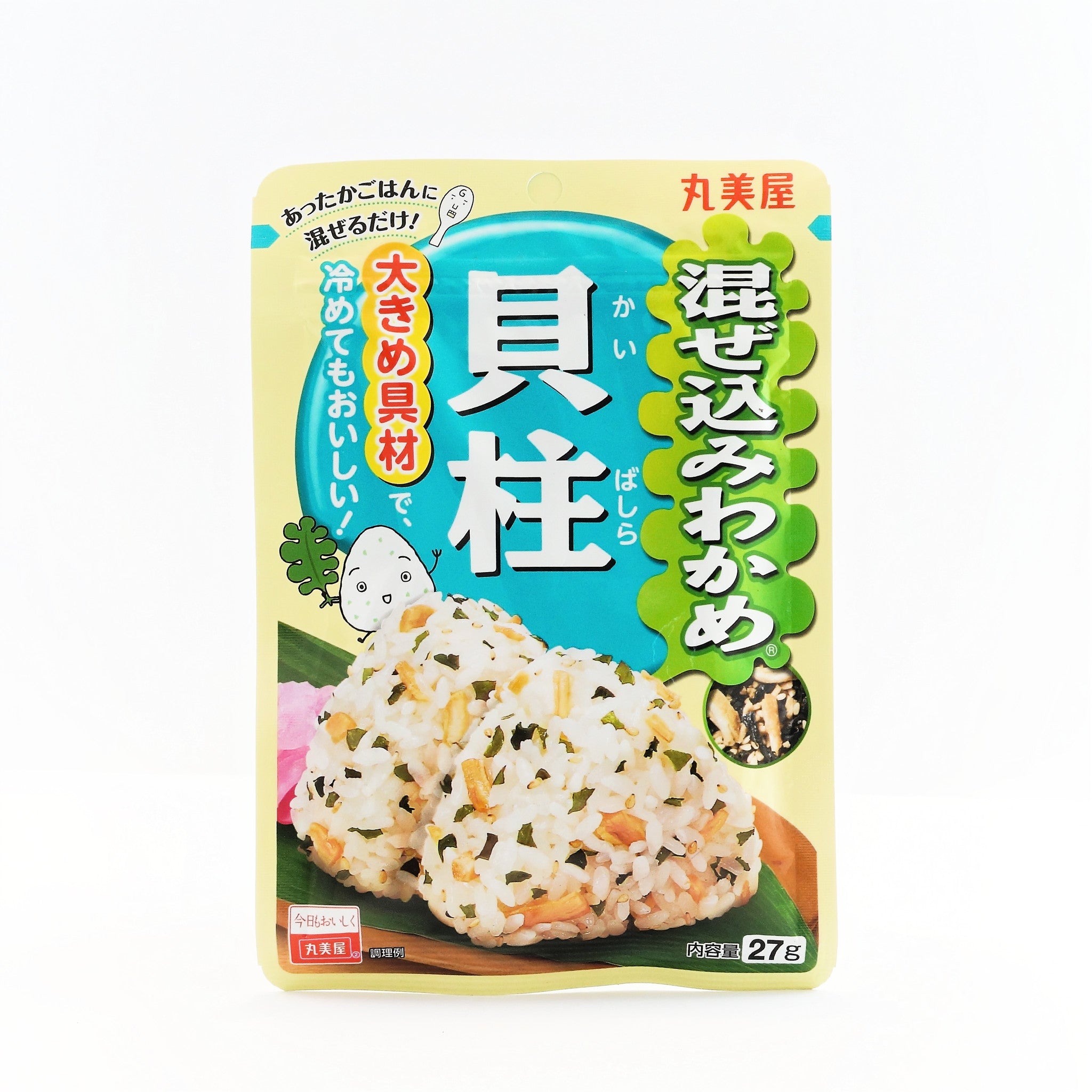 Marumiya Furikake Rice Seasoning - Wakame & Scallop Mix 27g