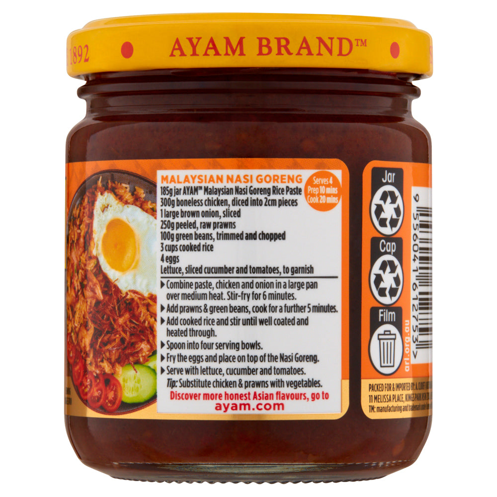 Ayam Malaysian Nasi Goreng Paste 185g
