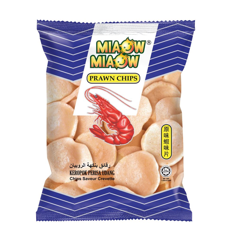 Miaow Miaow Prawn Chips 50g
