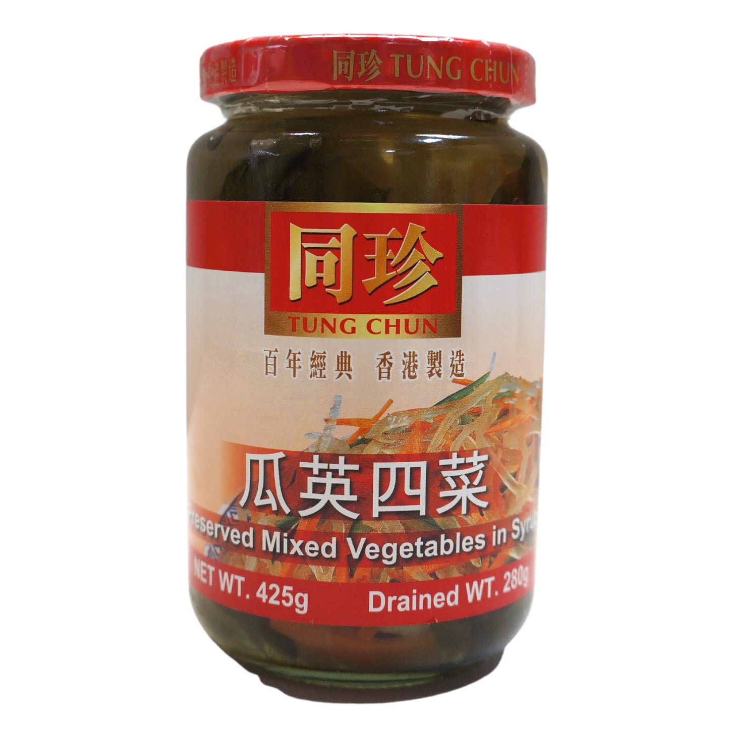 Tung Chun Preserved Mixed Vegetables In Syrup 280g