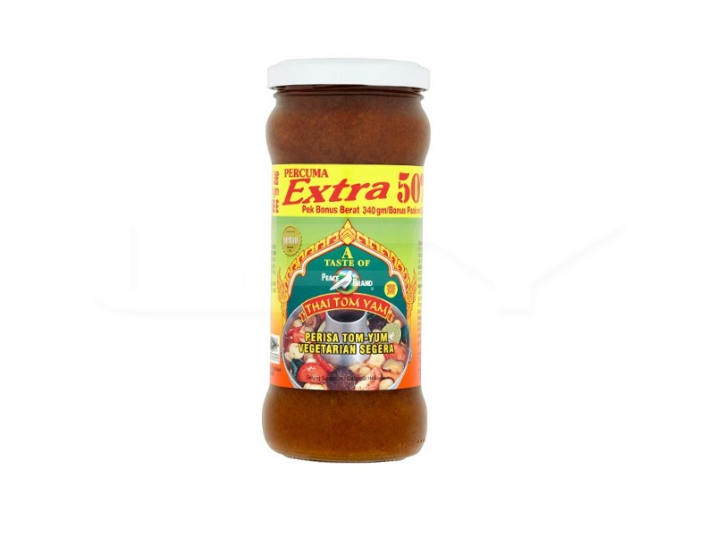 Peace Brand Vegetarian Tom Yum Paste 227g