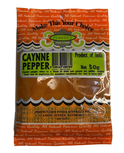Perfect Fine Foods Cayenne Pepper 50g
