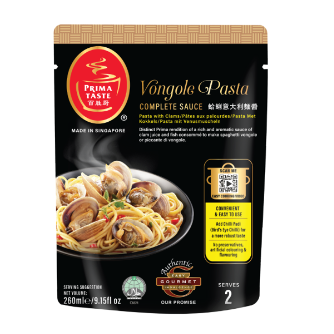 Prima Taste Vongole Pasta Complete Sauce 260ml
