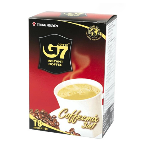 Trung Nguyen G7 Coffee Mix 3in1 18 Packets