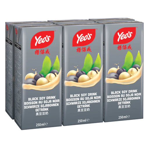 Yeo's Black Soy Drink 6*250ml