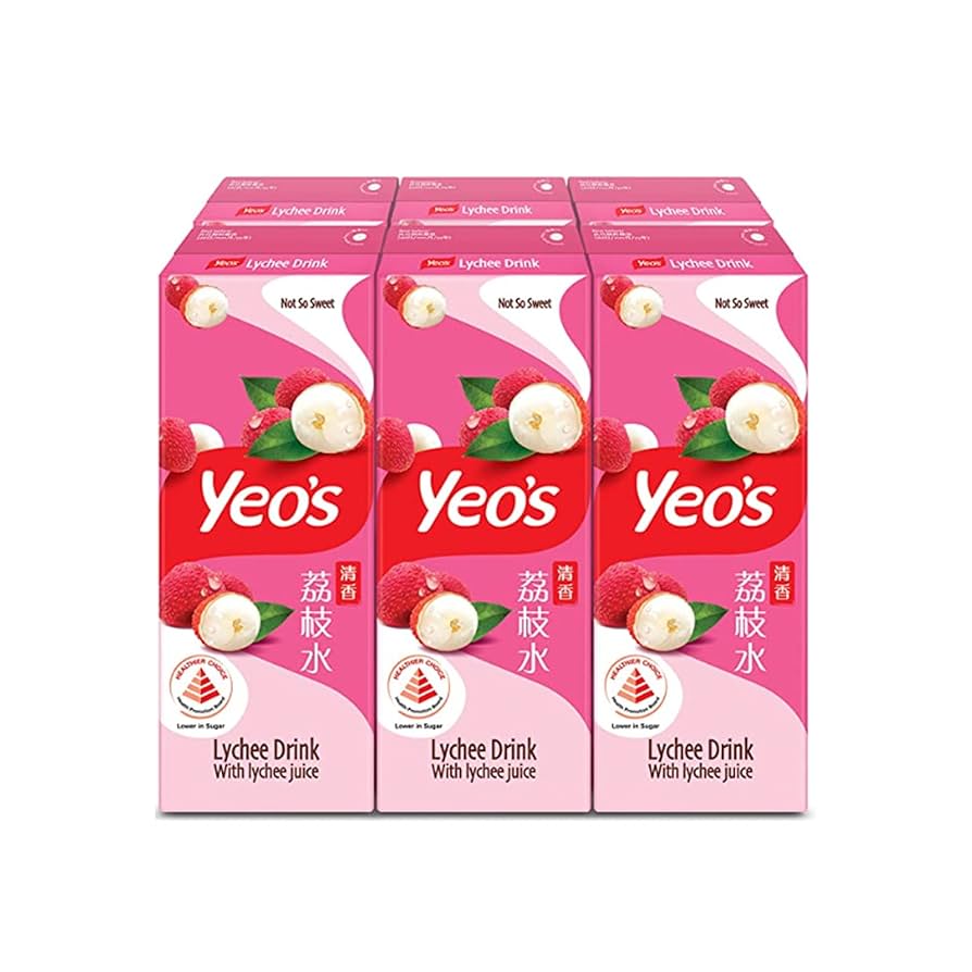 Yeo's Lychee Drink 6*250ml