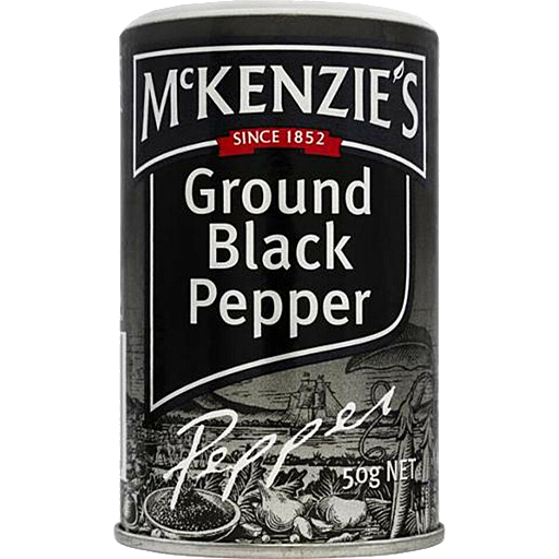 McKenzie's Pepper Black Ground 50g