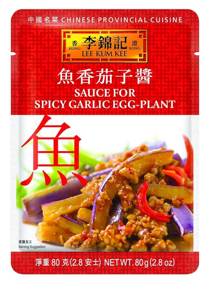 Lee Kum Kee Sauce For Spicy Garlic Egg-plant 80g
