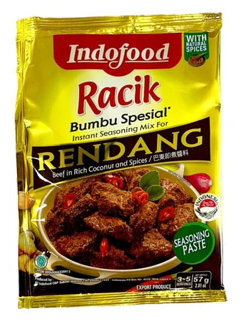 Indofood Racik Bumbu Spesial Rendang (Beef in Rich Coconut & Spices) 60g