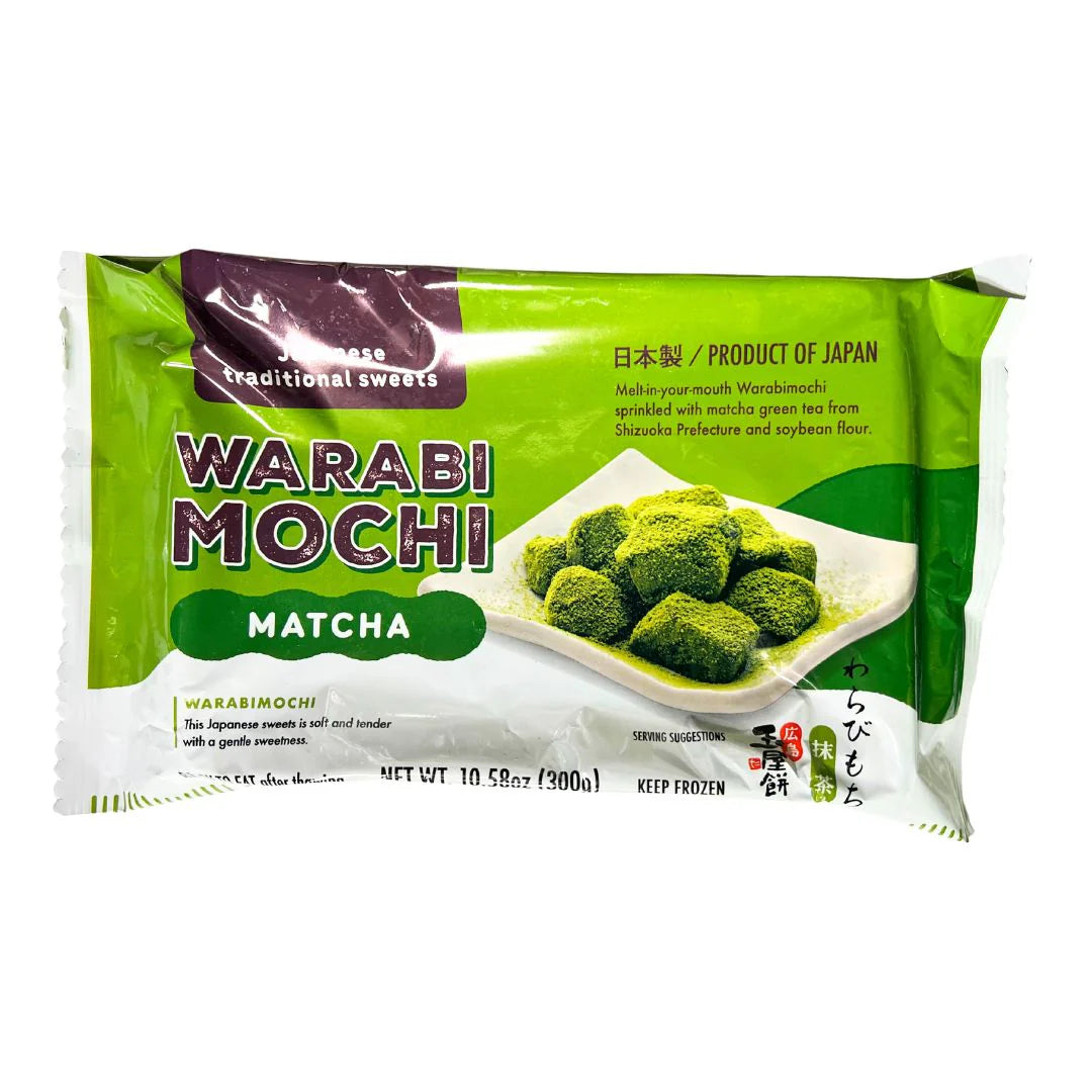 Yano Frozen Warabimochi Matcha 300g
