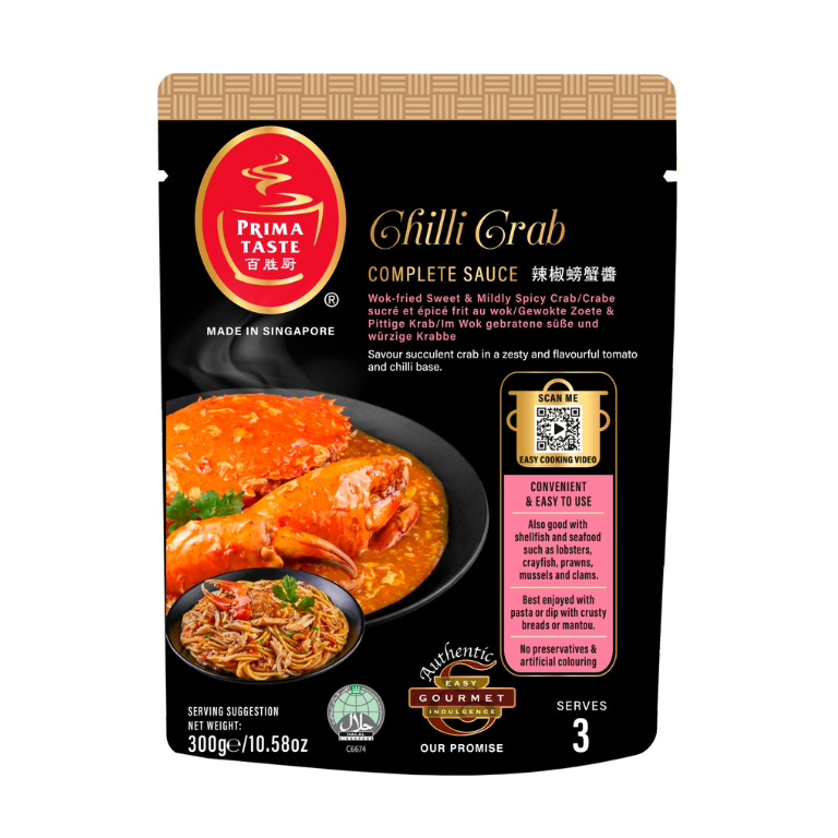 Prima Taste Chilli Crab Complete Sauce 300g