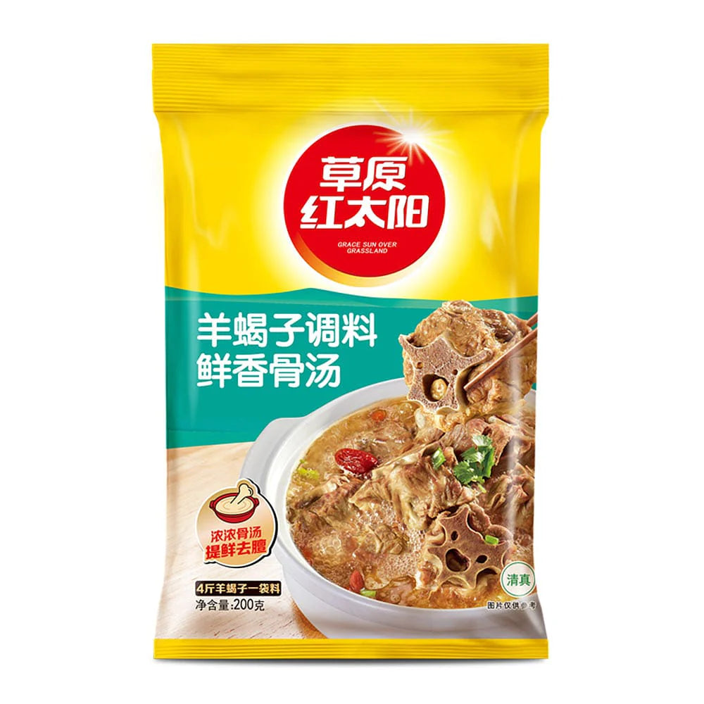 Grassland Red Sun Lamb Spine Soup Seasoning 200g