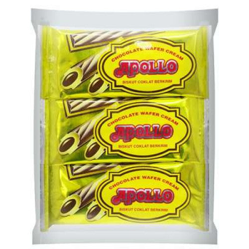 Apollo Chocolate Wafer Cream 12x11g