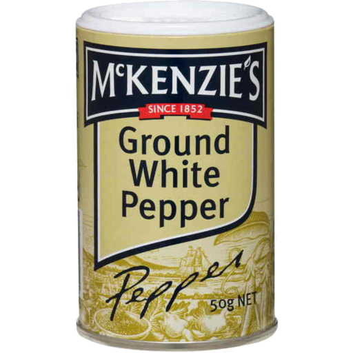 McKenzie's Pepper White Ground 50g