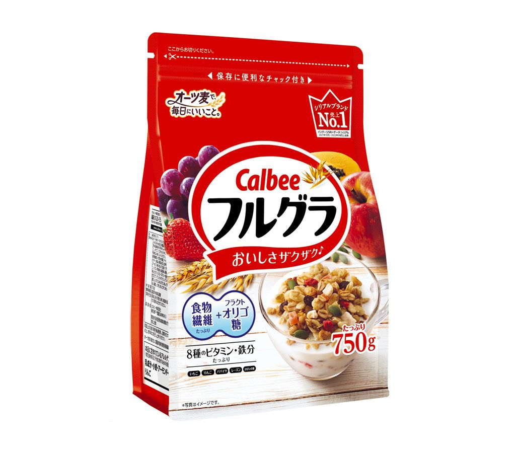 Frugra Calbee Fruit Cereal 750g
