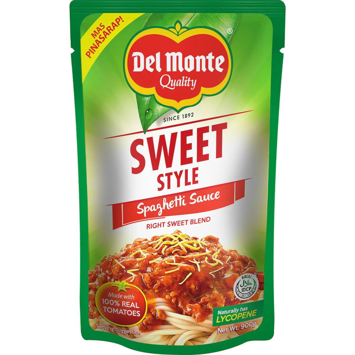 Del Monte Spaghetti Sauce Sweet Style 900G