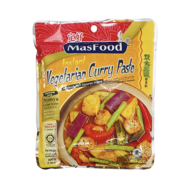 MasFood Vegetarian Curry Paste 200g