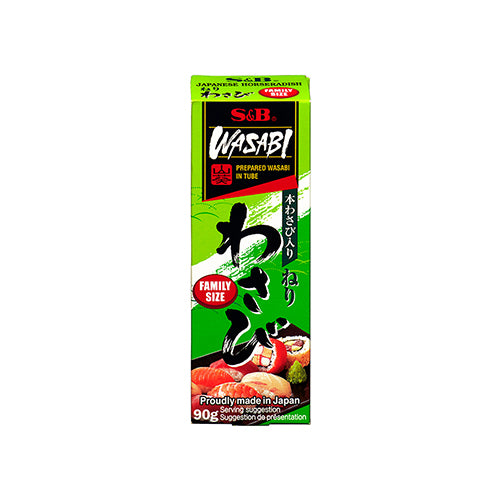 S&B Wasabi in Tube 90g