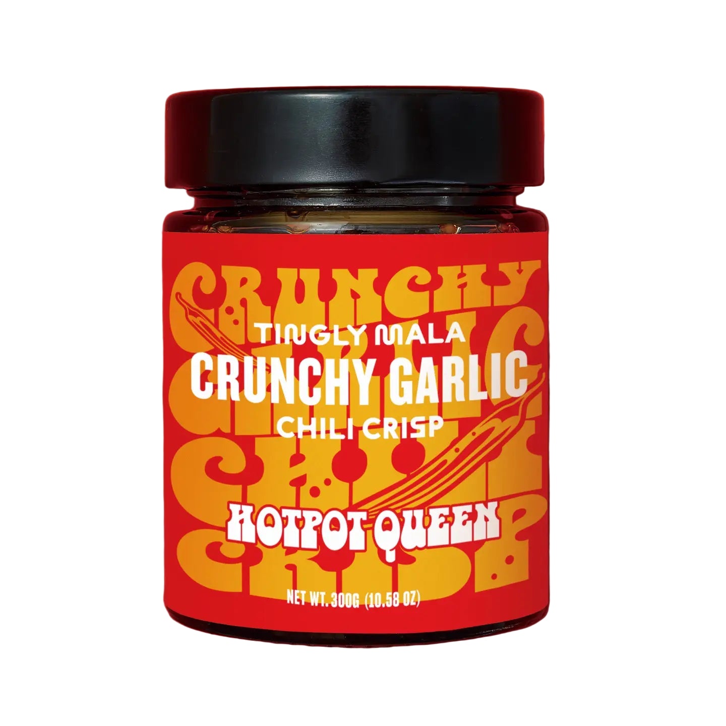Hot Pot Queen Crunchy Garlic Chili Crisp 300g
