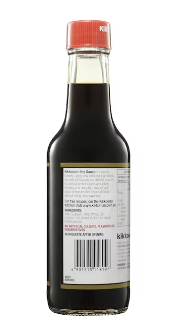 Kikkoman Naturally Brewed Soy Sauce 250ML