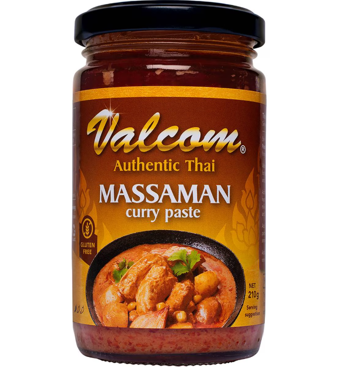 Valcom Authentic Thai Massaman Curry Paste 210g