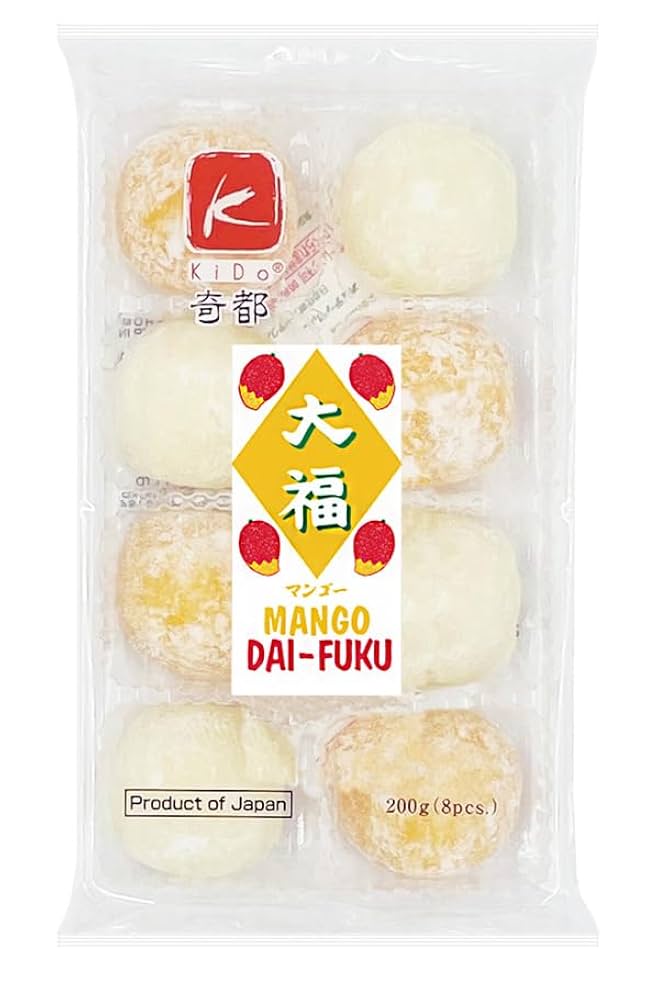 Kido Mango & Cream Flavour Mochi 200g