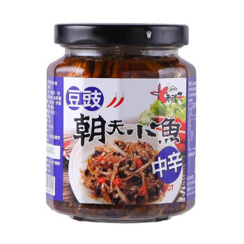 Lao Luo Zi Dried Anchovy with Fermented Black Bean 240g