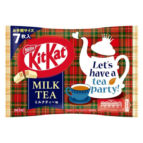 Nestle KitKat Milk Tea Flavour Mini 7p