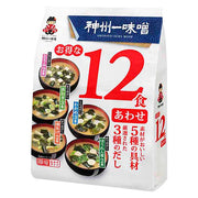 Miko Brand Assorted Flavour Instant Miso Soup 12P