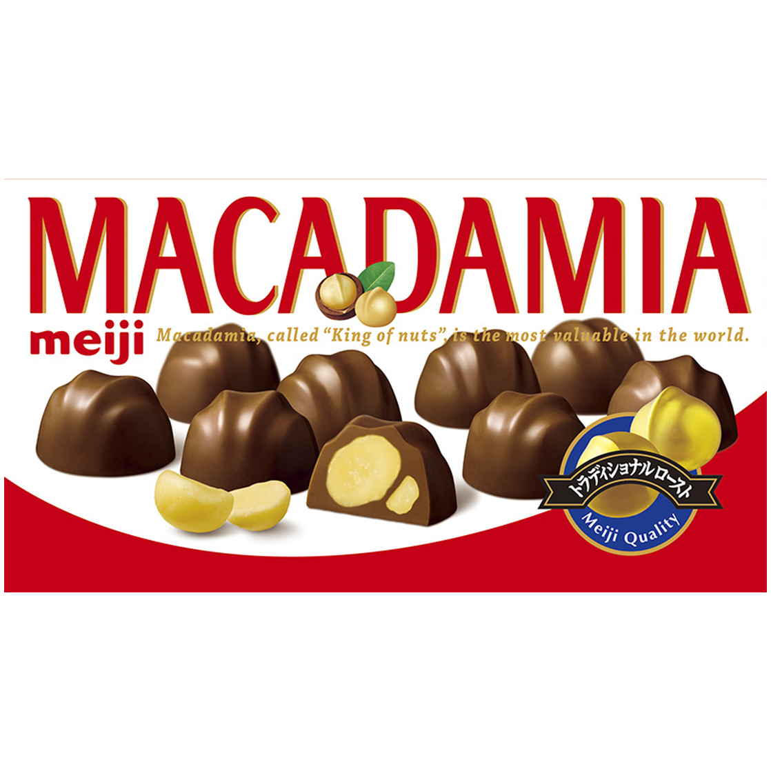 Meiji Macadamia Chocolate 64g