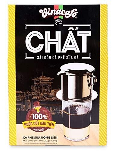 Vinacafe Chat 3-In-1 Instant Coffee 10 Sachets x 29g