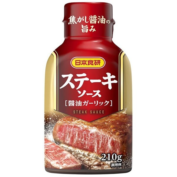 Nihon Shokken Garlic & Soy Sauce Flavour Steak Sauce 210g