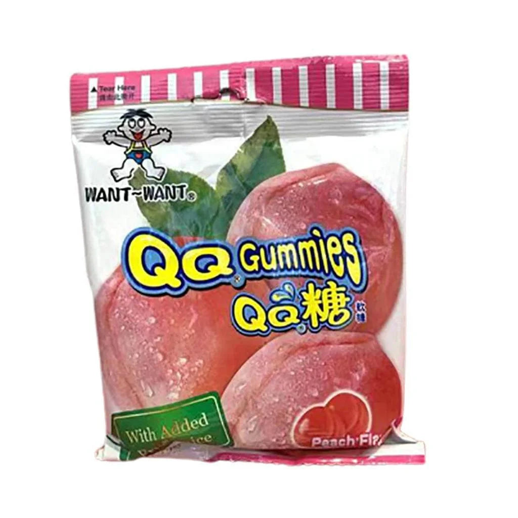 Want Want QQ Peach Flavour Gummies 70G