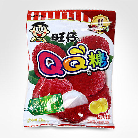 Want Want QQ Lychee Flavour Gummies 70g