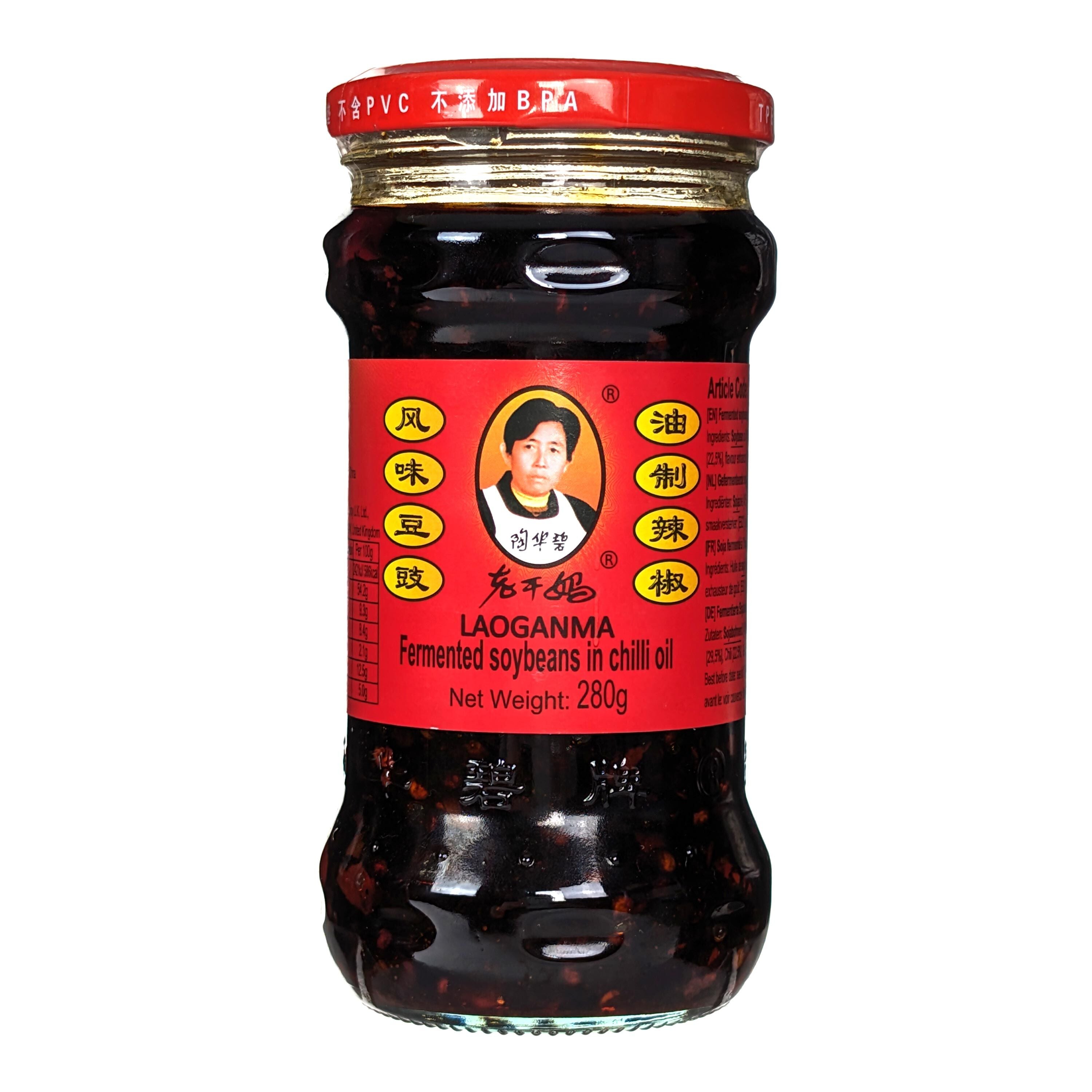 Lao Gan Ma Fermented Soybeans in Chilli Oil 280g