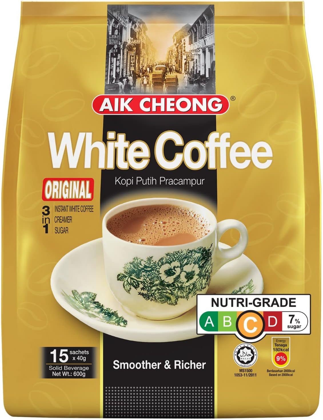 Aik Cheong White Coffee Original 40g*15