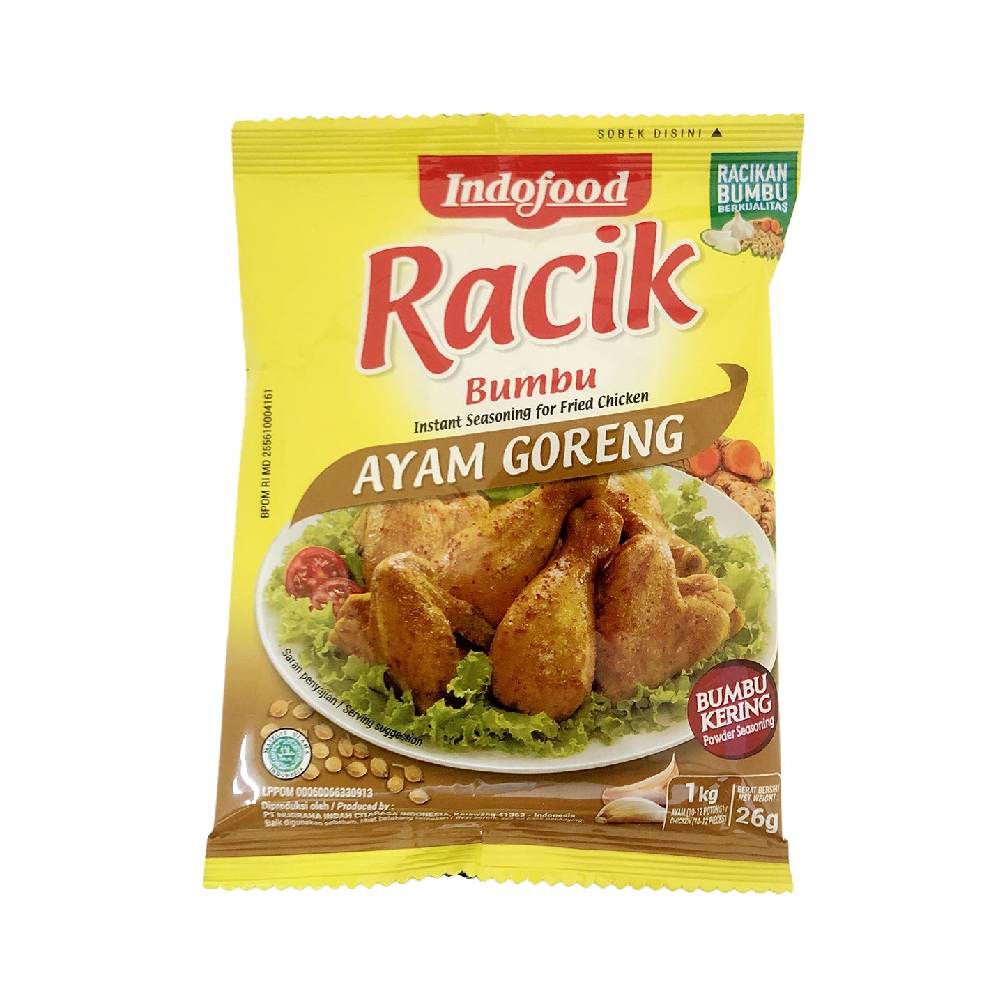 Indofood Racik Bumbu Ayam Goreng 26g