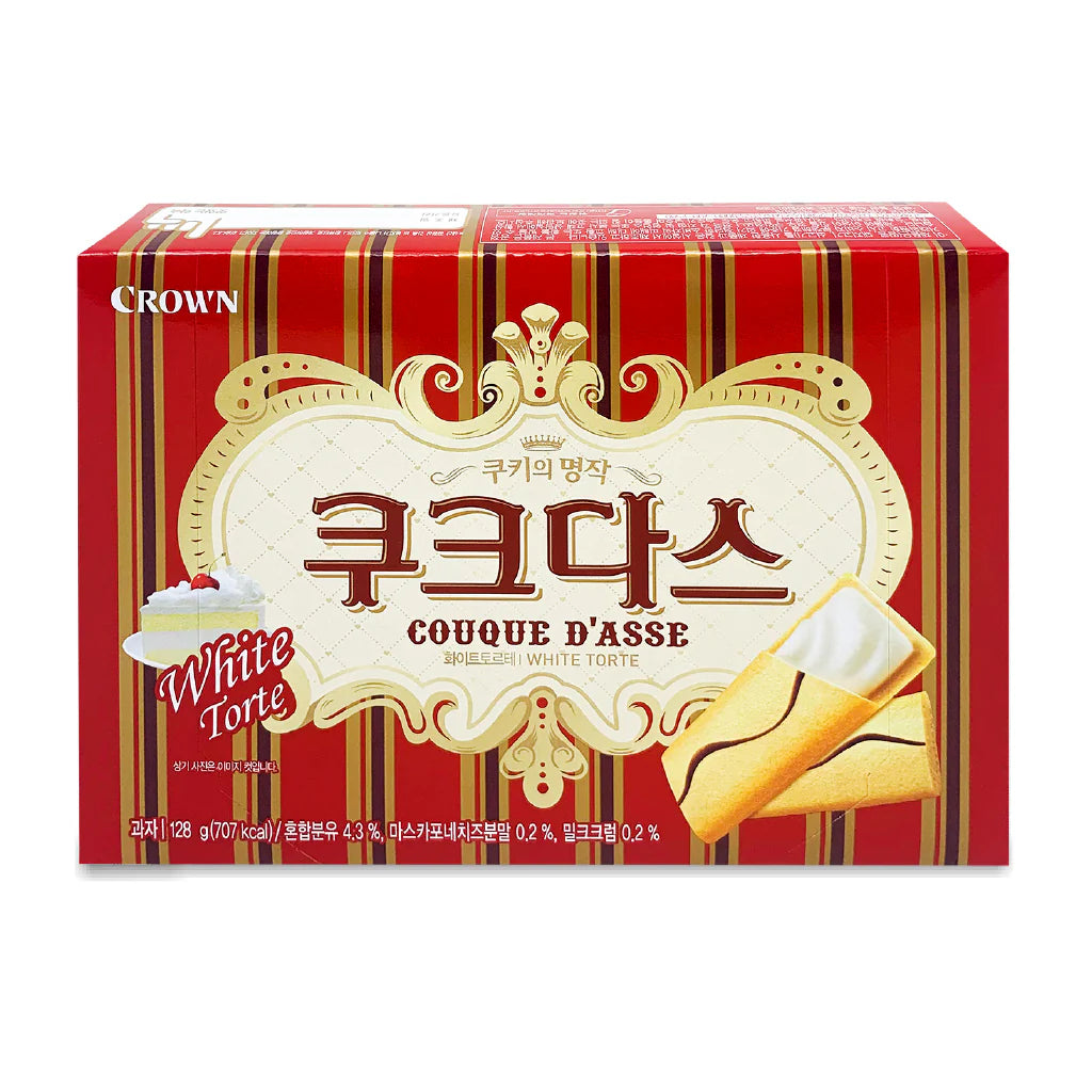 Crown Coque Dasse Whith Torete Filling Cracker 128g