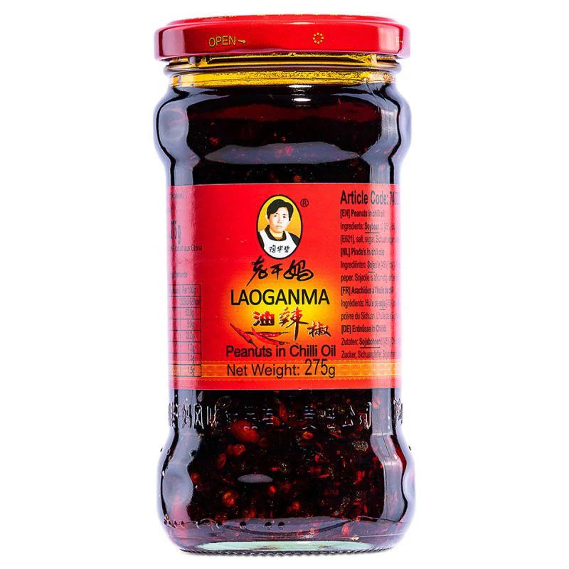 Lao Gan Ma Peanuts in Chilli Oil 275g