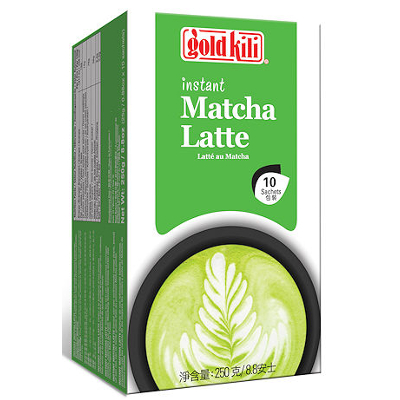Gold Kili Instant Matcha Latte Drink 10 Sachets