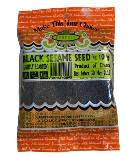 Perfect Fine Foods Black Sesame Seed 100g