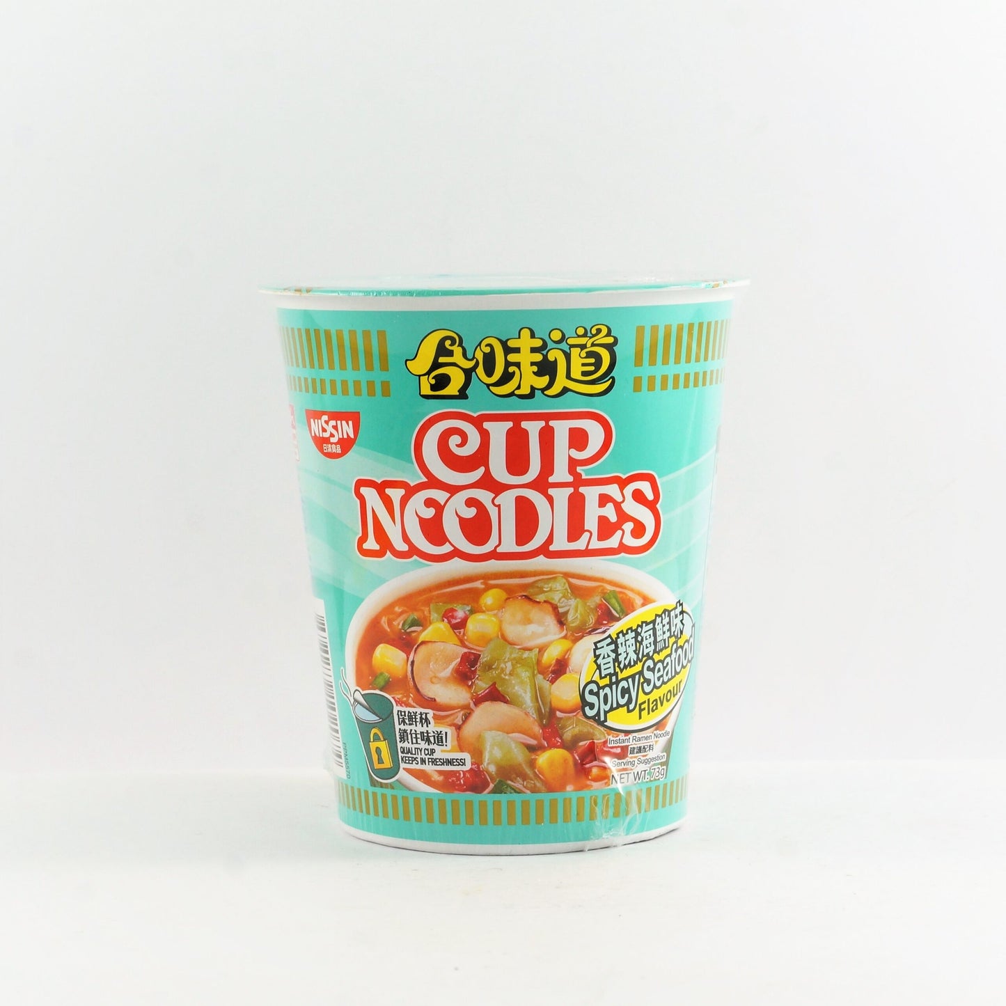 NISSIN CUP NOODLE SPICY SEAFOOD 73G