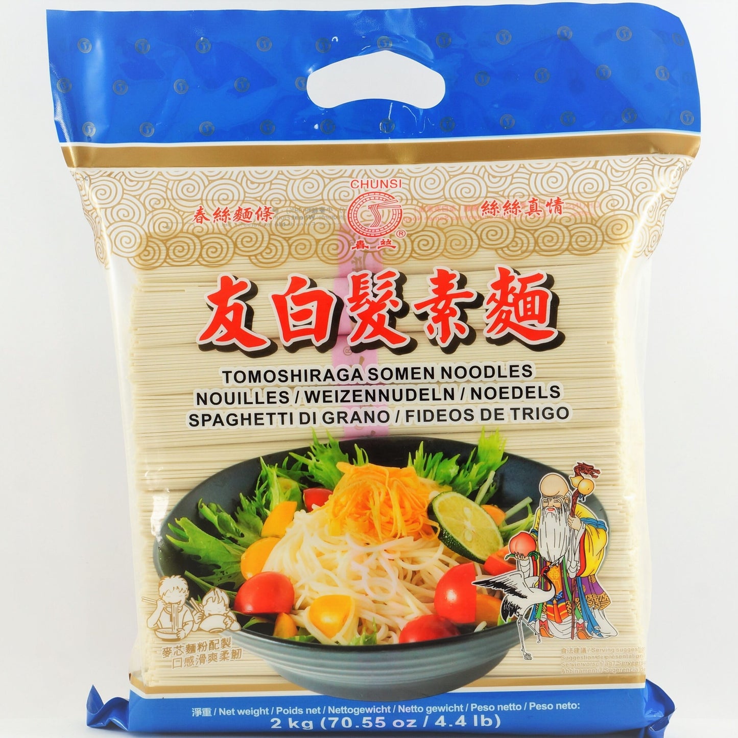 CHUNSI TOMOSHIRAGA NOODLES 2KG