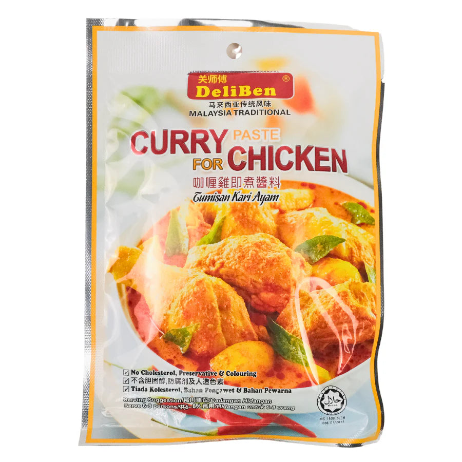 Deliben Curry Paste For Chicken 200G