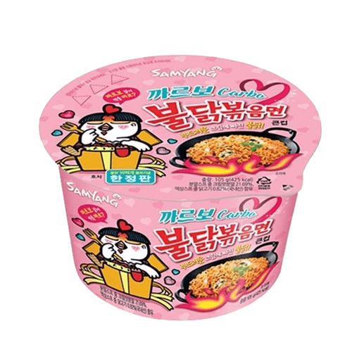 Samyang Buldak Hot Chicken Ramen Big Bowl Carbonara 105g