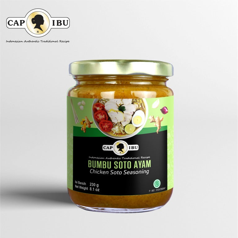 Cap Ibu Bumbu Soto Ayam (Chicken Soto Seasoning Paste) 210g