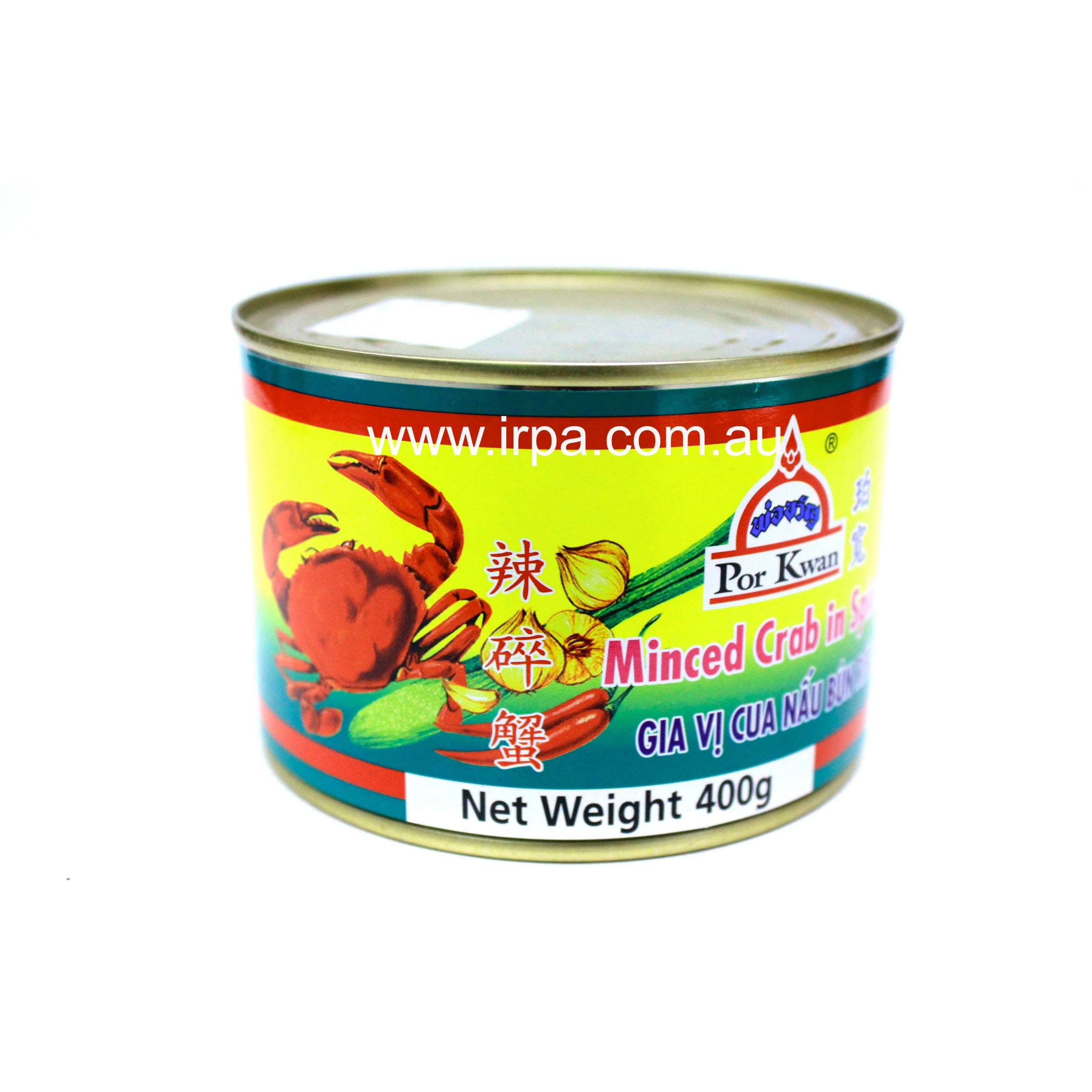 Por Kwan Minced Crab in Spices 400g